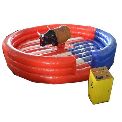 Simulator Rodeo Mechanical Bull PVC Tarpaulin For Outdoor Sports