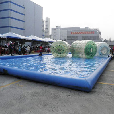 Durable PVC 0.9mm material cheap floating inflatable swimming pool