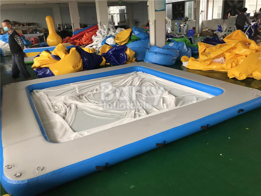 Floating Inflatable Swimming Ocean Pool Anti Jellyfish Netting Enclosure For Yacht