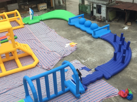 Commercial grade Water Floating Aqua Park Amusement Inflatable Floating Water Park