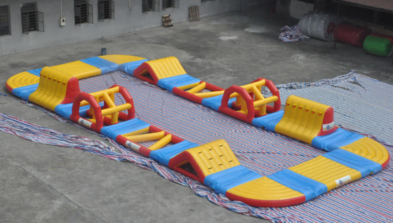 20x18meter Floating Inflatable Aquapark Inflatable Water Park Obstacle Courses