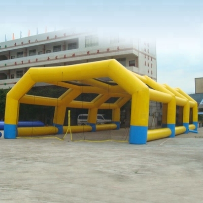 Fire Retarded Trade Show Inflatable Tent With Tunnels