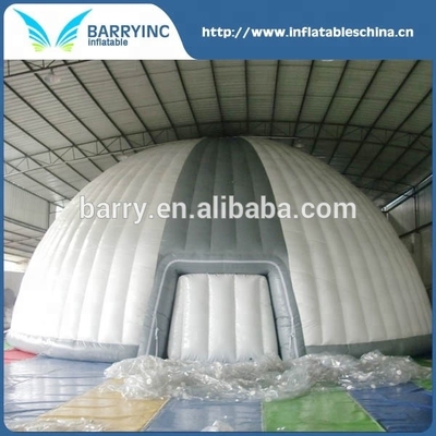 Ground Air Building Inflatable Dome Tent Wind Resistant 100Km/H