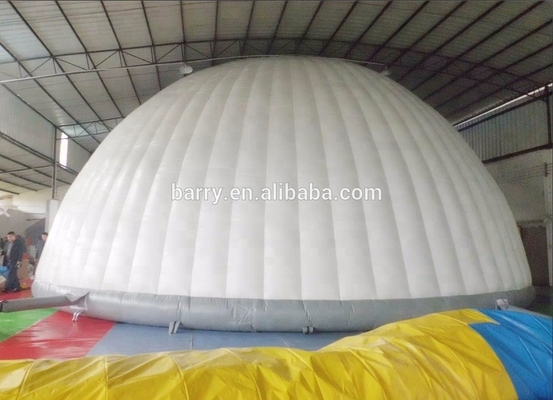 Ground Air Building Inflatable Dome Tent Wind Resistant 100Km/H