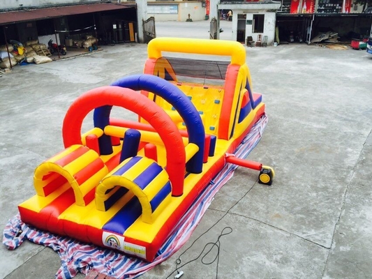 10x4x3.5m Inflatable Obstacle Course Amusement Park Kids Bouncer Castle