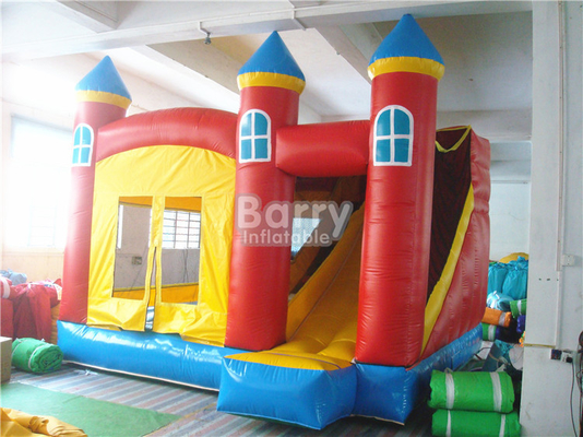 0.55mm PVC Tarpaulin Inflatable Bouncer Slide Fire Resistant