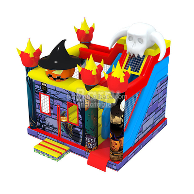 SCT Halloween Inflatable Bouncer For Kids Christmas Bounce House