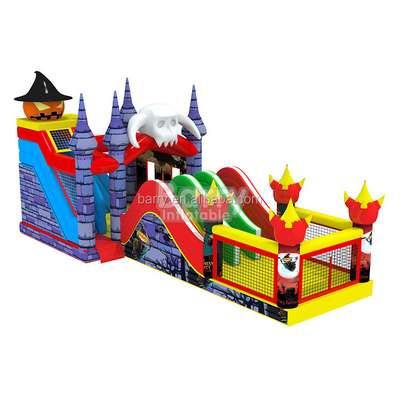 SCT Halloween Inflatable Bouncer For Kids Christmas Bounce House