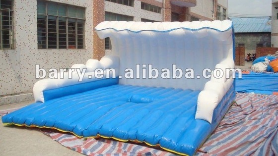 EN71 Inflatable Water Toys Mechanical blow up Surfboard With Machine Surfing Simulator Game