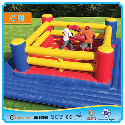 Tarpaulin Blow Up Boxing Ring Wrestling Arena Jump House Inflatable Battle Zone