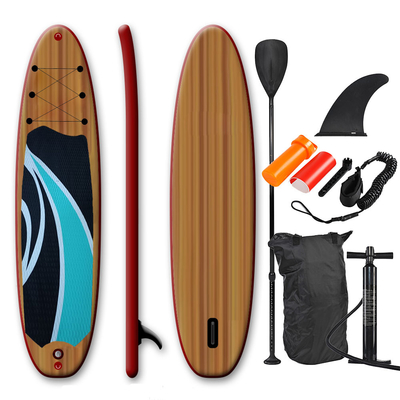 Epoxy Resin Customized Wooden Stand Up Paddle Board Sup