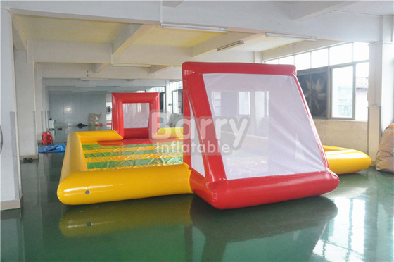 Double Tripple Stitch Tarpaulin Inflatable Sports Games Soap Football Field