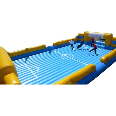 Double Tripple Stitch Tarpaulin Inflatable Sports Games Soap Football Field