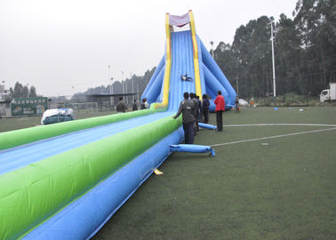 Durable Long Giant Inflatable Water Slide For Adult Size 60*15*12m