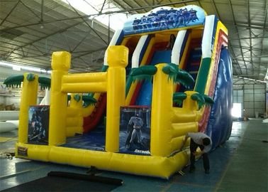Renting 7M Height Giant Commercial Inflatable Slide With CE / UL Blower