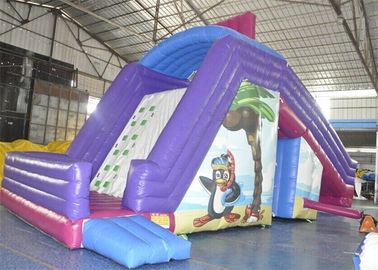 Huge Waterproof Children Commercial Inflatable Slide For Pool Rental