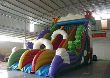 Dragon Trippo Commercial Inflatable Slide With Durable Plato PVC Tarpaulin