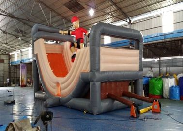 Outdoor Durable Commercial Inflatable Slide , Cheap Inflatable Surf N Slide With Customized Size