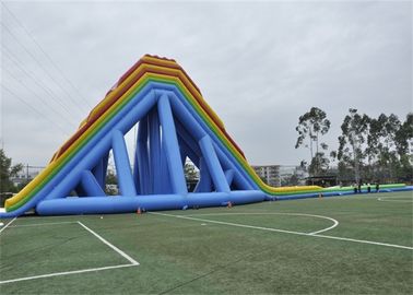 Safety Outdoor Large Blow Up Water Slide For Giant Inflatable Games