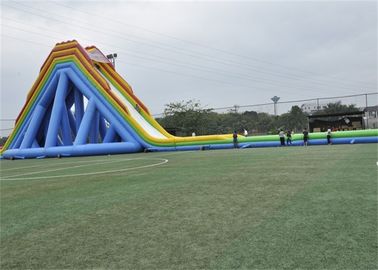 Safety Outdoor Large Blow Up Water Slide For Giant Inflatable Games