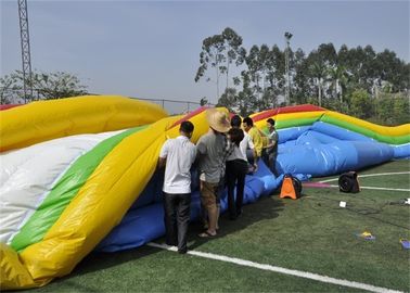 Outdoor Adult Giant Inflatable Water Slide , Massive Inflatable Slide For Amusement Park