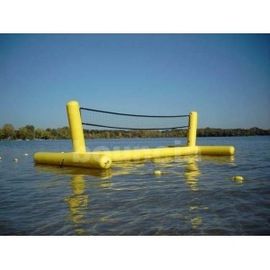 Custom Inflatable Sports Games / Mini Inflatable Volleyball Field For Aqua Park