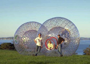 Environmental TPU Outdoor Inflatable Toys Body Zorb Ball for Adults Rental