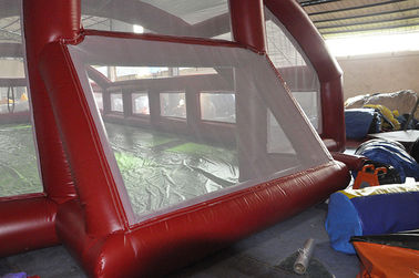 Outdoor Inflatable Soccer Field , Inflatable Soap Soccer Field for Sport Game