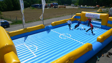 Funny Inflatable Soccer Field , Inflatable Water Soccer Field for Adult