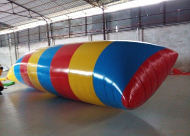 Interesting Inflatable Water Toys , Inflatable Water Blob Pillow For Adults