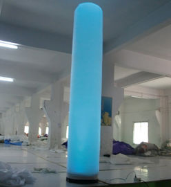 EN71 Approved Large Commercial Inflatable Column with LED Lighting