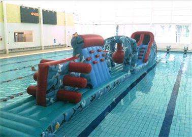 Exciting Inflatable Obstacle Course Floating Inflatable Water Obstacle Course For Games