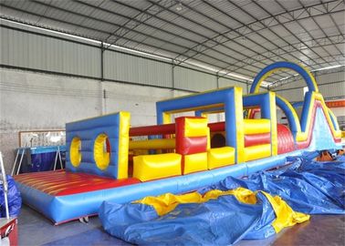 Safety Inflatable Obstacle Course , Kids Obstacle Course Equipment For Fun