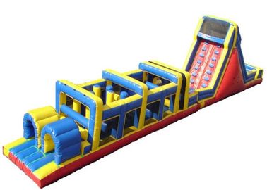 Floating Inflatable Obstacle Course / Adult Blow Up Water Obstacle Course