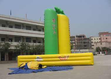 Durable Inflatable Interactive Games Inflatable Climbing Wall For Playground