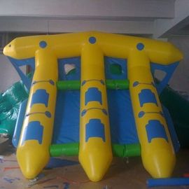 PVC Tarpaulin Inflatable Water Flying Fish Boat With Logo printing