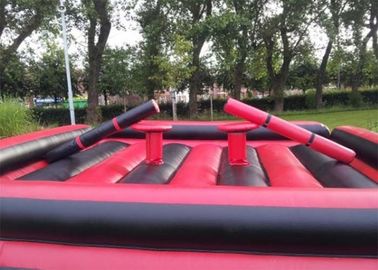 Exciting Inflatable Gladiator Game / Waterproof Blow Up Gladiator Arena