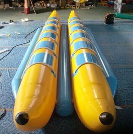 CE / UL Inflatable Water Toys , Flying Boat Towable With 12 Seats