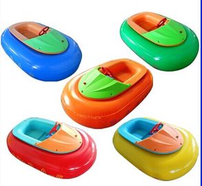 Durable Fire Resistant Inflatable Water Toys / Motorized Pool Bumper Boats