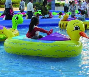 EN71 Children Water Games Motorized Inflatable Bumper Boat With Battery