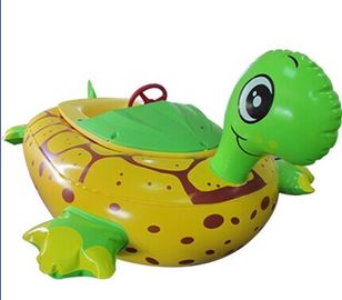 Water Games Inflatable Toy Boat Electric Tortoise Animal Bumper Boat
