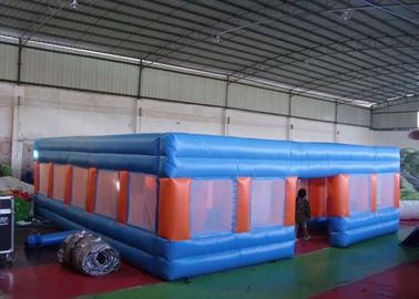 0.55mm PVC Kids Playground Inflatable Outdoor Games Blow Up Maze EN14960