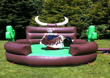 Outdoor Inflatable Interactive Games Kids Mechanical Bull Riding Machine