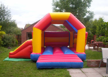 Multi Color PVC Inflatable Combo , Safety Kids Combo Jumpers For Rent
