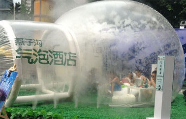 Transparent  Room Inflatable Tent , Inflatable Bubble Tent With Blower