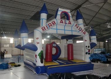 Cartoon Style Inflatable Bouncer , Outdoor Used Commercial Inflatable Bouncers For Sale