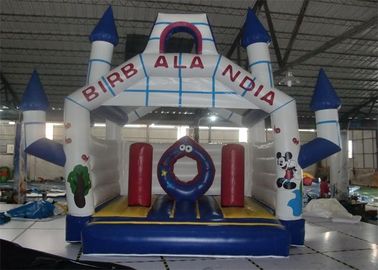 Cartoon Style Inflatable Bouncer , Outdoor Used Commercial Inflatable Bouncers For Sale