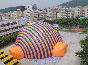 High Temperature Resistance Dome Inflatable Tent / Inflatable Sport Tent For Commercial