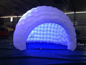 Customized Lighting Decoration Inflatable Tent , Inflatable Party Tent