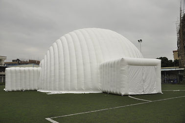 Giant White Event Dome Inflatable Tent Water Proof PVC For Exhibition